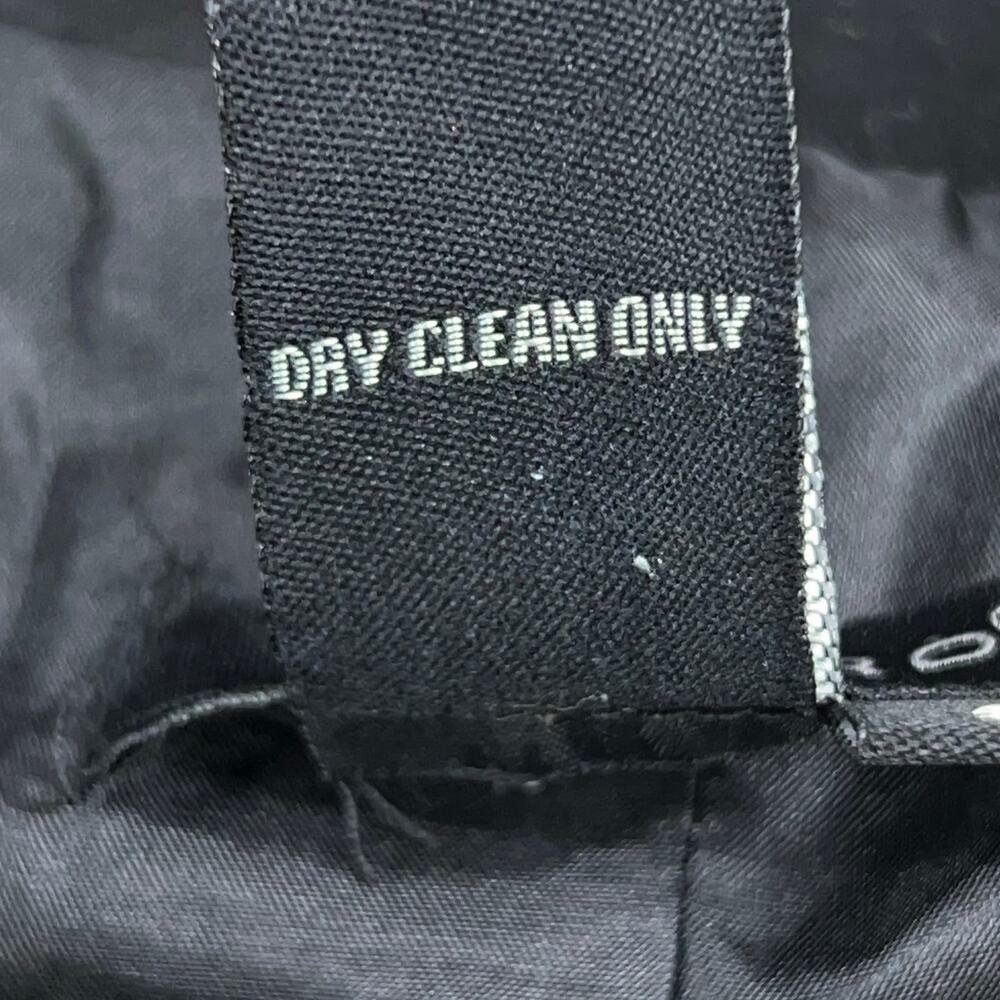 Sandro Womens Size S Biker Jacket Asymmetrical Cotton Zip Pockets Black - Picture 13 of 14